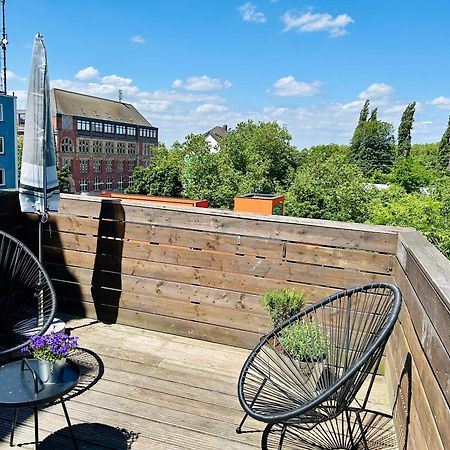 Feelslikehome - Urbane Altbauwohnung Mit Dachterasse& Parkplatz โบคุห์ม ภายนอก รูปภาพ